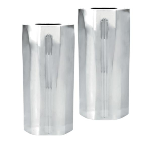 Performance Machine - Performance Machine Tech Fork Slider Covers - Chrome - 0208-2102-CH