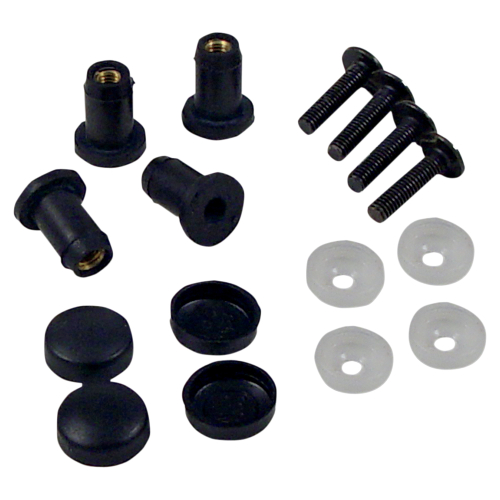 Powermadd - Powermadd Windshield Well Nut Mounting Kit - 14593