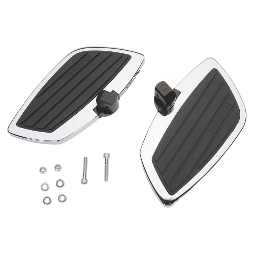 Cobra - Cobra Swept Passenger Floorboard - 06-4760
