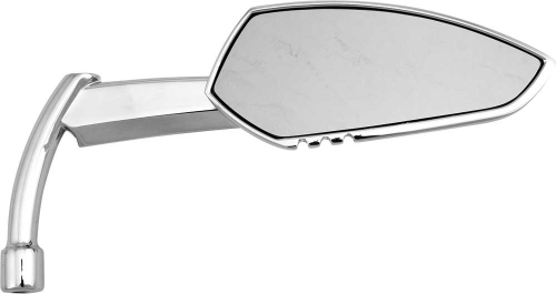 HardDrive - HardDrive Universal Apache Mirror w/Knife Stem - Chrome - Right - M60-6343CR