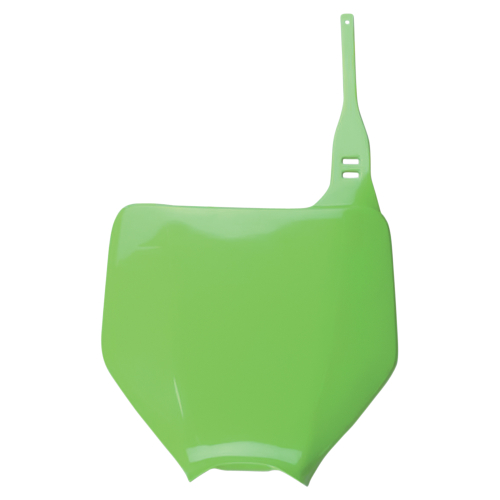 UFO Plastics - UFO Plastics Front Number Plate - 05-12 KX Green - KA03740-026
