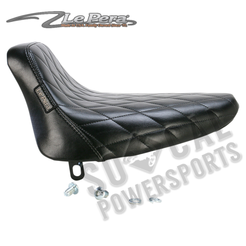 Le Pera - Le Pera Bare Bones Solo Seat - Diamond Stitch - LN-007DM