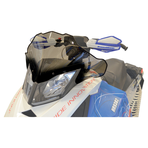 Powermadd - Powermadd Cobra Windshield - 12in. - Tint with Black Fade - 13412