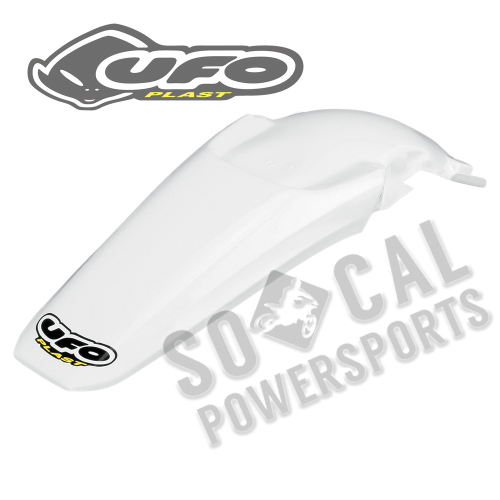 UFO Plastics - UFO Plastics Rear Fender - White - HO04618-041