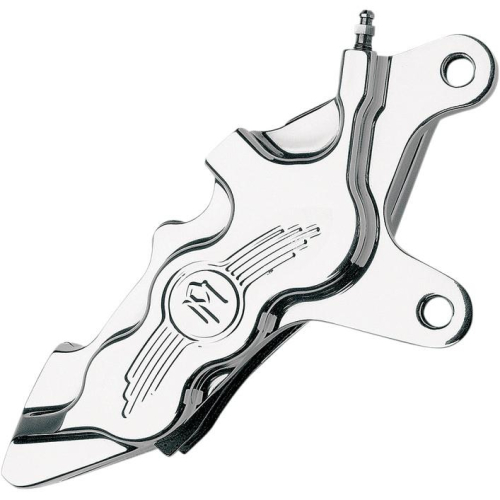 Performance Machine - Performance Machine Six-Piston Differential-Bore Front/Right Brake Caliper Kit - Chrome - 0051-2910-CH