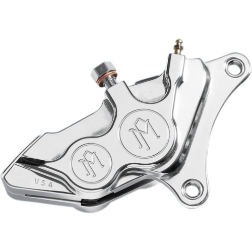 Performance Machine - Performance Machine Four-Piston Differential-Bore Brake Caliper Kit - Chrome - 0053-2919CH
