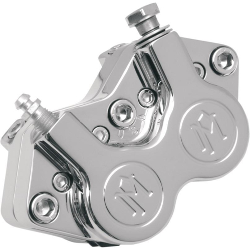 Performance Machine - Performance Machine Replacement 4 Piston Caliper for Classic Caliper Kits -  125 x 4S - Polished - 0052-2200-P