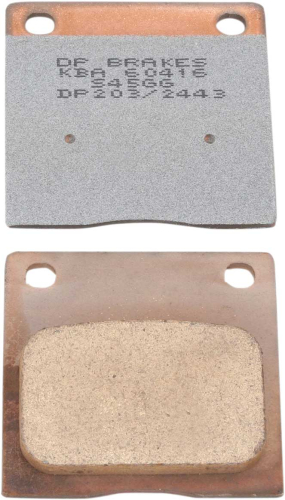 DP Brakes - DP Brakes Standard Sintered Metal Brake Pads - DP203