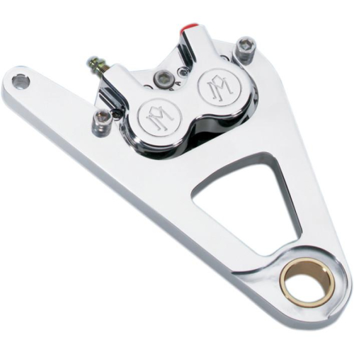 Performance Machine - Performance Machine Classic Single Disc Front Brake Caliper Kit - Chrome - 1217-0017-CH