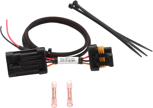 XTC Power Products - XTC Power Products Tail Light Harness for Whip/License Plate Light - POL-X4TL-OUT