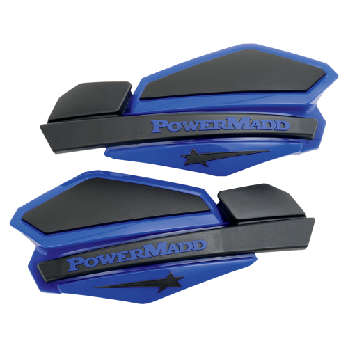 Powermadd - Powermadd Star Series Handguards - Blue/Black - 34204
