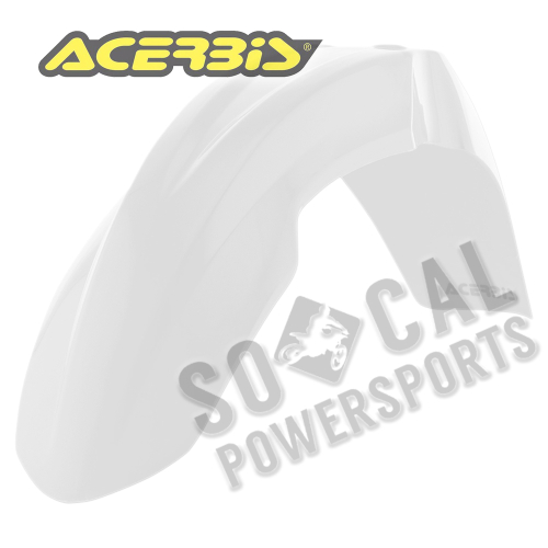 Acerbis - Acerbis Front Fender - White - 2040230002