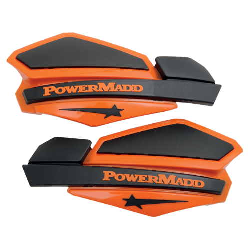 Powermadd - Powermadd Star Series Handguards - Orange/Black - 34205