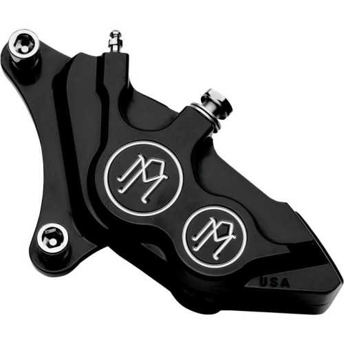 Performance Machine - Performance Machine Four-Piston Differential-Bore Brake Caliper Kit - Contrast Cut - 0053-2919-BM