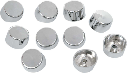 Drag Specialties - Drag Specialties Individual Chrome Bolt Cover - 5/16in. buttonhead/allen-hex head bolt - 352047