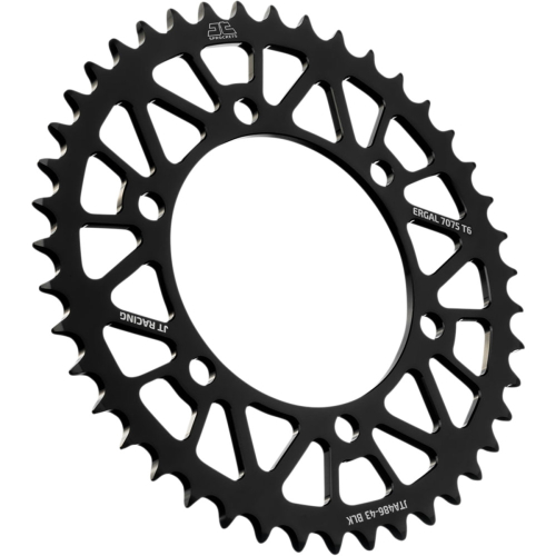 JT Sprockets - JT Sprockets RaceLite Aluminum Rear Sprocket - 43T - JTA486.43BLK