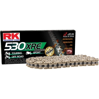 RK - RK 530 XRE XW-Ring Chain - 116 Links - Gold - GB530XRE-116