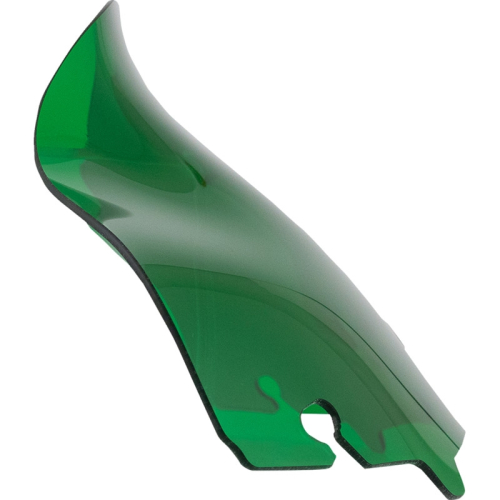 Klock Werks - Klock Werks Kolor Flare Windshield - 6.5in. - Green - KWW-01-0685