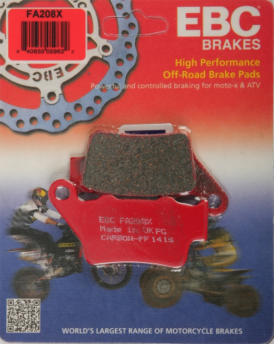 EBC - EBC X Series Carbon Brake Pads - FA367/2R