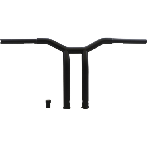 Burly Brand - Burly Brand 1-1/4in. Dominator Handlebar - Matte Black - Raked - 12in. End Rise - B12-6052SB