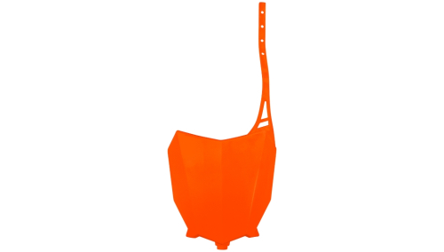 UFO Plastics - UFO Plastics Front Number Plate - Florescent Orange - HO05602-FFLU
