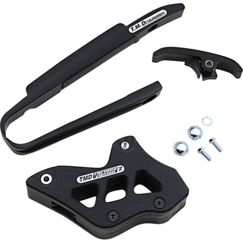 T.M. Designworks - T.M. Designworks Baja-Rally Chain Slide-N-Guide Kit - Black - KTM-230-BK