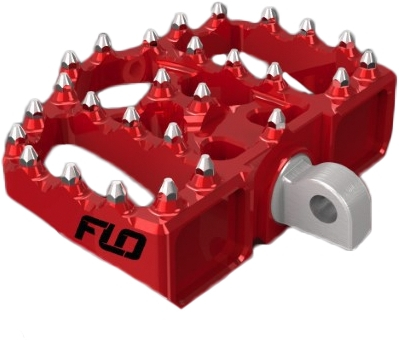 Flo Motorsports - Flo Motorsports HD Mini Moto Boards - Red - FPEG-800V4R
