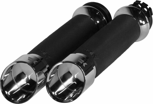 Khrome Werks - Khrome Werks Edge Grips - Custom Contour - Chrome - 500260