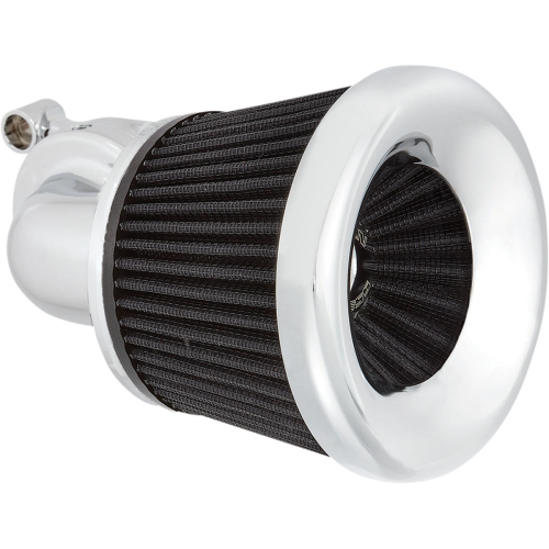 Arlen Ness - Arlen Ness Velocity 90deg. Air Cleaner Kit - Chrome - 600-033