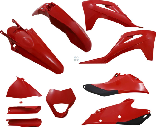Acerbis - Acerbis Full Plastic Kit - Red - 2872810004