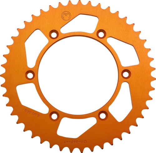 Moose Racing - Moose Racing Aluminum Rear Sprocket - 47T - 1211-897-47-14