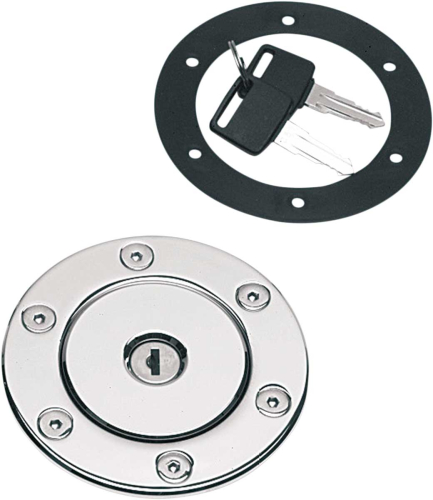 Drag Specialties - Drag Specialties Aero Gas Cap - 95mm Vented - 011526BX