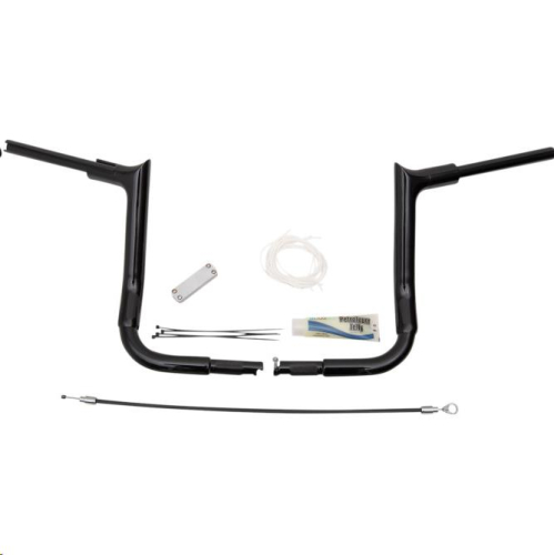 Fat Baggers, Inc. - Fat Baggers, Inc. 1-1/2in. EZ Install Pointed Top Handlebar Kit - Black - 809112-B
