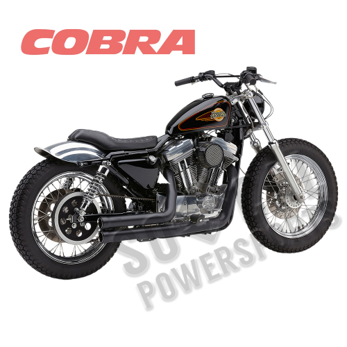 Cobra - Cobra Speedster 909 Exhaust System - Black - 6701B