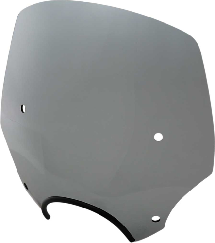 Memphis Shades - Memphis Shades El Paso Sportshield Windshield (7in. Cutout) - 15in. - Black Smoke - MEP5243