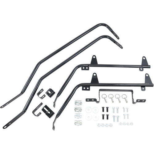 Cycle Visions - Cycle Visions Bagger-Tail for Softail - Black Bag Mounts - CV-7218