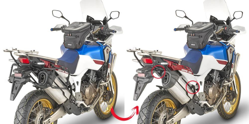 GIVI - GIVI Top Case Sidearms for V35 Side Hard Cases - PL4121