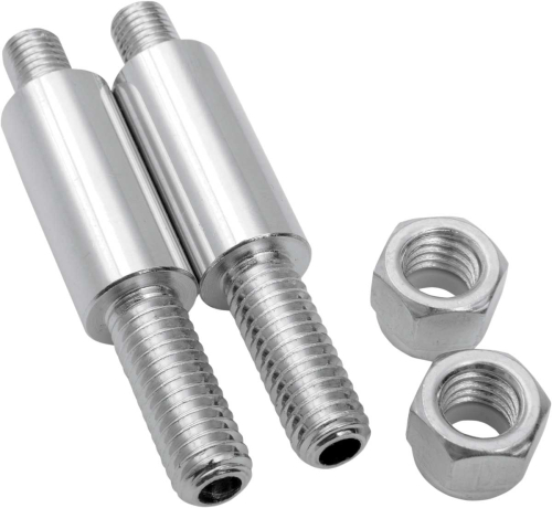 Chris Products - Chris Products Rear Turn Signal Thread Stud Custom Shortened to 1-1/4in. - Chrome - 0494-2