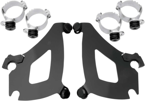 Memphis Shades - Memphis Shades Trigger-Lock Mount Kit for Bullet Fairing - Black - MEK1963