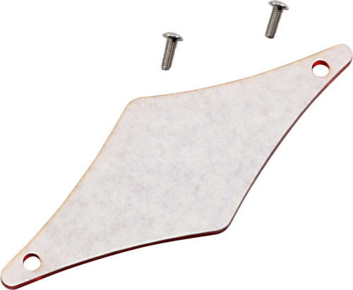Drag Specialties - Drag Specialties Red Diamond Lens for Side Mount LED Taillight/License Plate Mounts - 28-6047-R