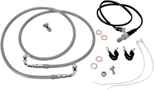 Goodridge - Goodridge Rear OEM-Style DOT/TUV Brake Line Kit - Stock Length - HD9294-A