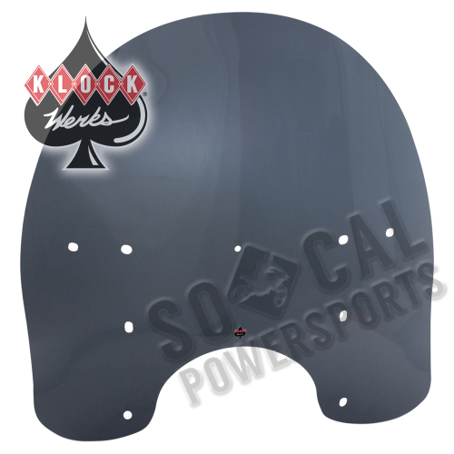 Klock Werks - Klock Werks 19-3/8in. Flare Billboard Windshield - Tint - KWW-02-0219