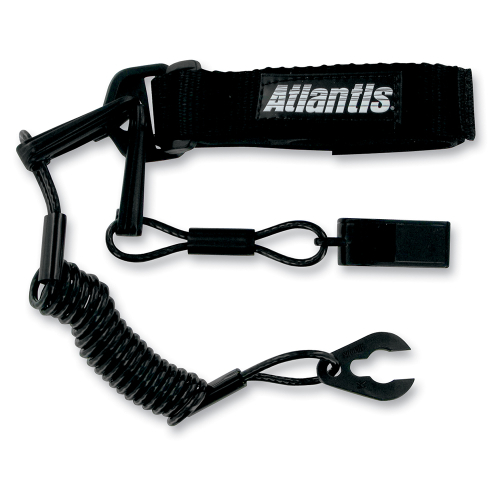 Atlantis - Atlantis Pro Floating Lanyard with Whistle - Black - A2109PFW