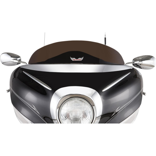 Slipstreamer - Slipstreamer Replacement Windshield - 6in. - Dark Smoke - S-142-6