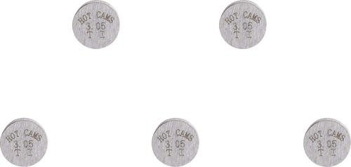 Hot Cams - Hot Cams 7.48mm Valve Shim - 3.05mm - 5PK748305