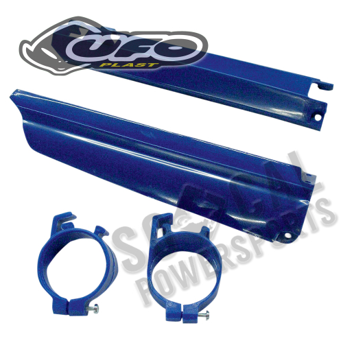 UFO Plastics - UFO Plastics Fork Slider Protectors - Reflex Blue - YA03803-089
