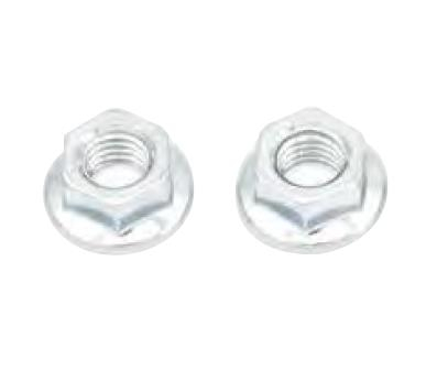 Bolt MC Hardware - Bolt MC Hardware Hex Head Smooth Flange Nuts - M5 x 0.8 10mm - 021-10508