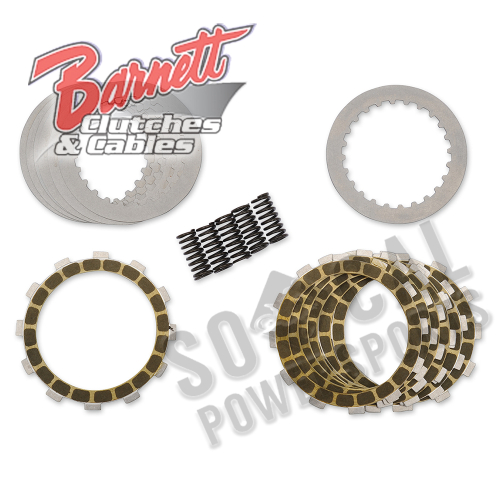 Barnett - Barnett Complete Dirt Digger Clutch Kit - Kevlar - 303-48-10009