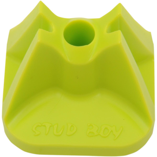 Stud Boy - Stud Boy Super-Lite Pro Series Single Backer Plates - Hi-Vis Green - .75in. - 2513-P1-HVG