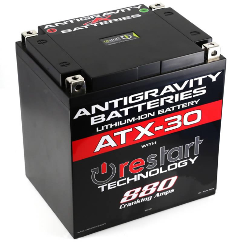 Antigravity Batteries - Antigravity Batteries RE-START Lithium-Ion Battery - YTX30 Case Style - AG-ATX30-RS